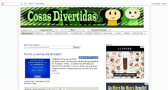 Desktop Screenshot of cosasdivertidas.net